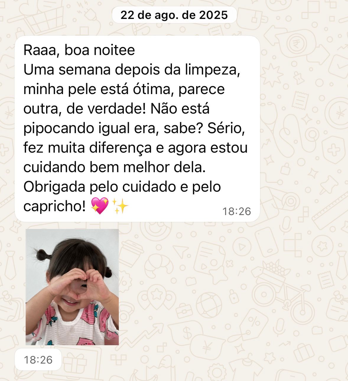 Depoimento de paciente