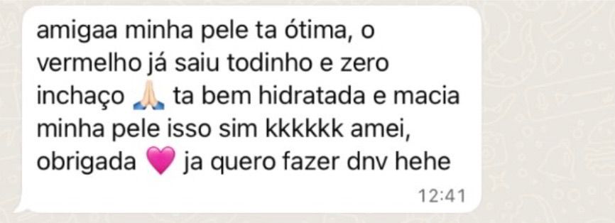 Depoimento de paciente